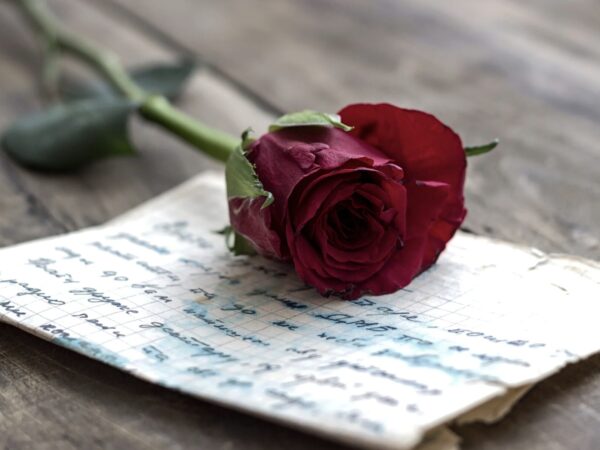 Liebesbriefe mit Herz und Gefühl