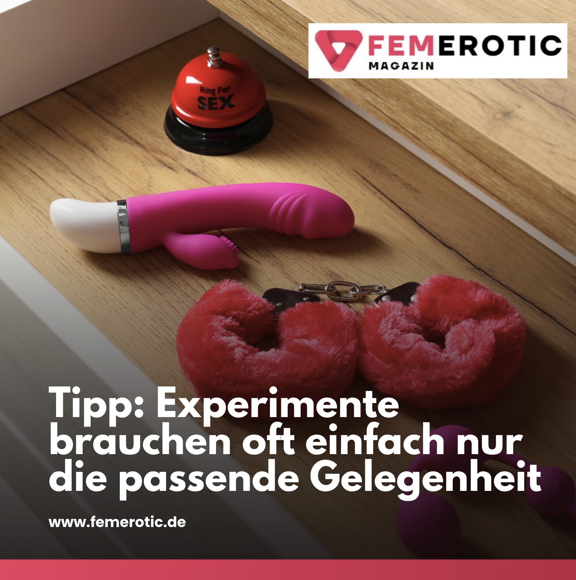 Tipp: Experimente brauchen oft einfach nur die passende Gelegenheit Tipp: Experimente brauchen oft einfach nur die passende Gelegenheit