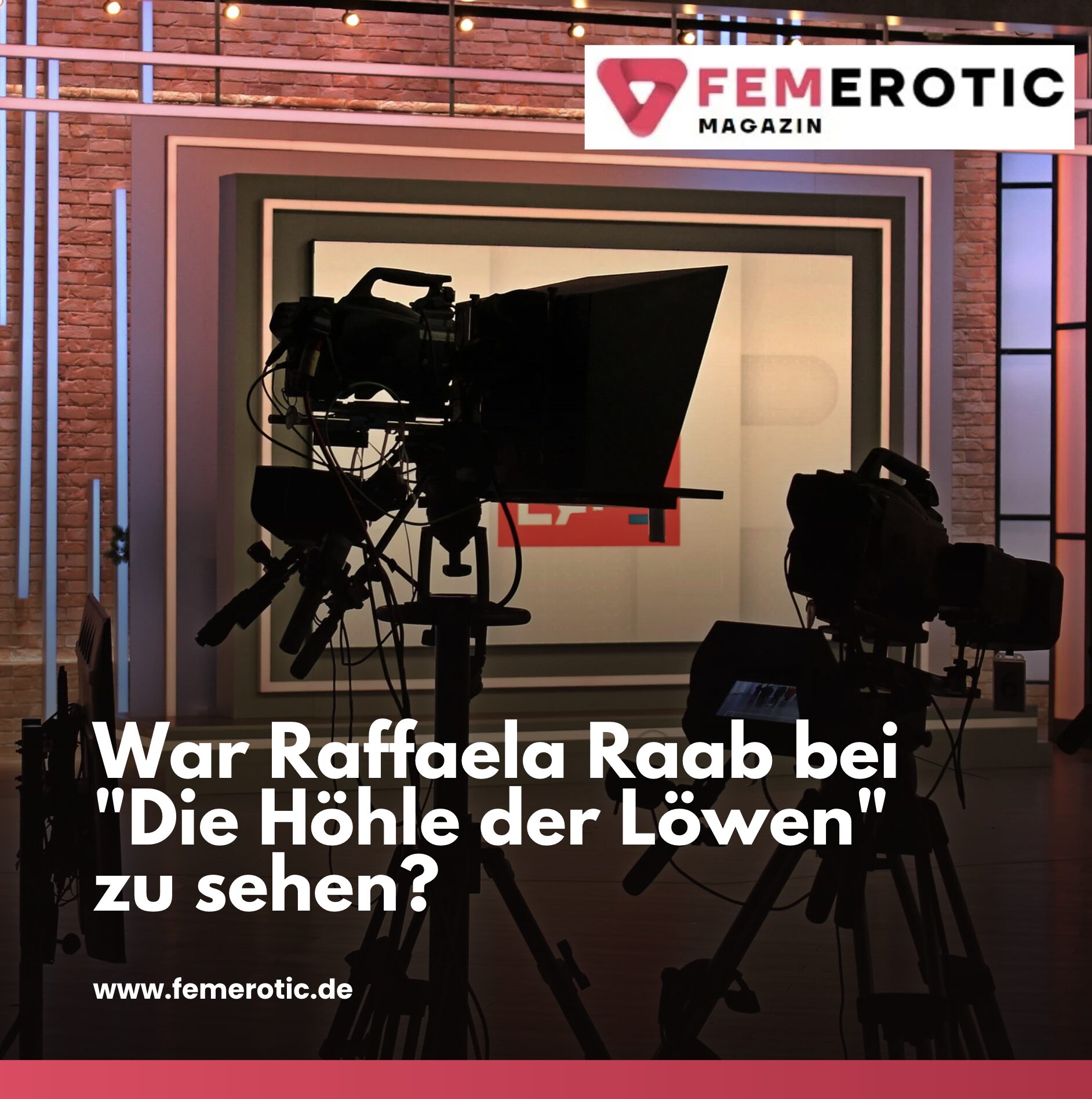 War Raffaela Raab bei "Die Höhle der Löwen" zu sehen? War Raffaela Raab bei "Die Höhle der Löwen" zu sehen?