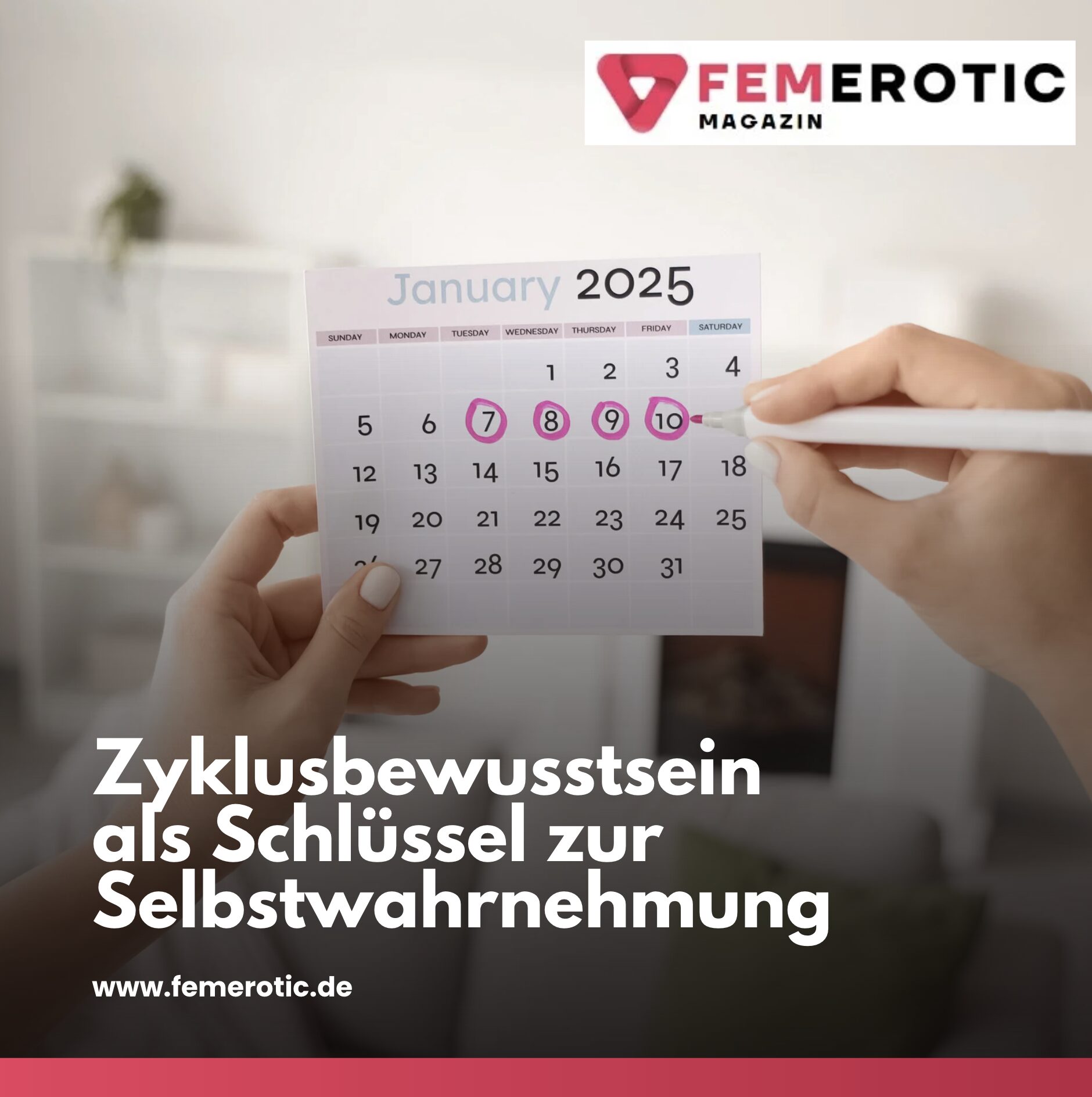 Wann haben Frauen am meisten Lust? Zyklusbewusstsein als Schlüssel zur Selbstwahrnehmung Wann haben Frauen am meisten Lust? Zyklusbewusstsein als Schlüssel zur Selbstwahrnehmung