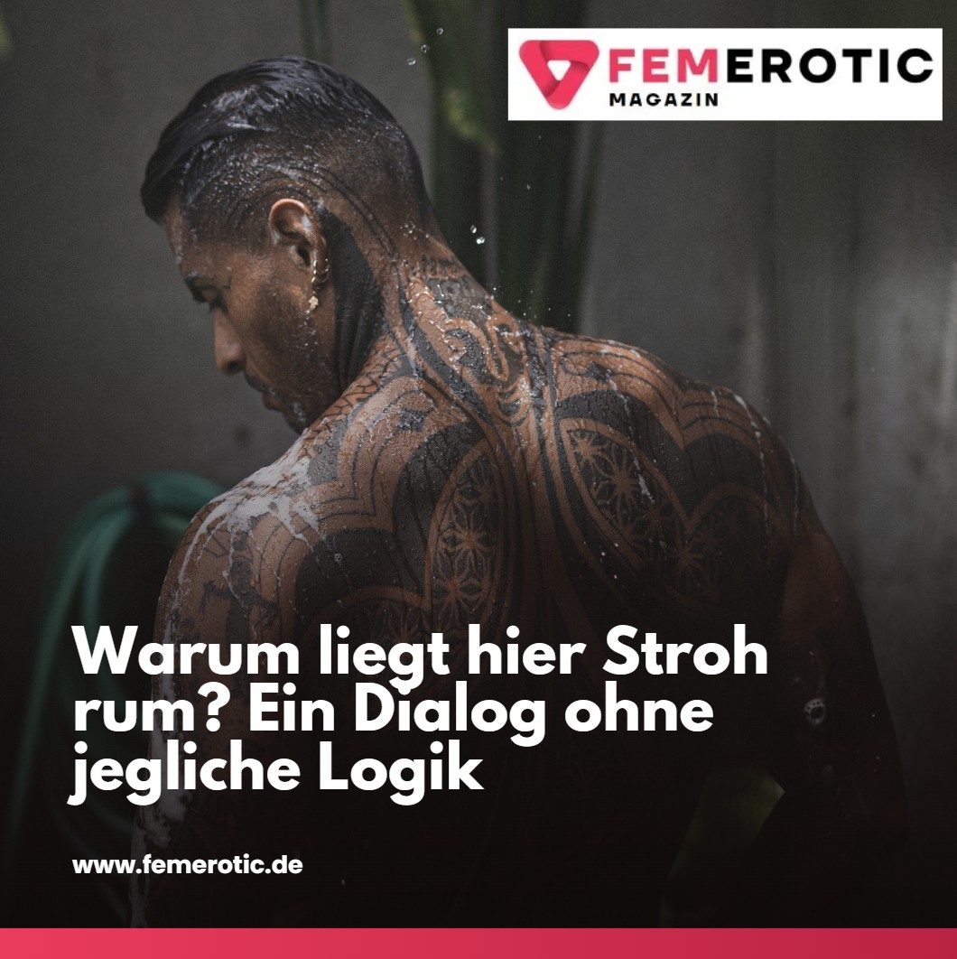 Warum liegt hier Stroh rum Ein Dialog ohne jegliche Logik Warum liegt hier Stroh rum Ein Dialog ohne jegliche Logik